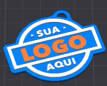 Chaveiro com logo